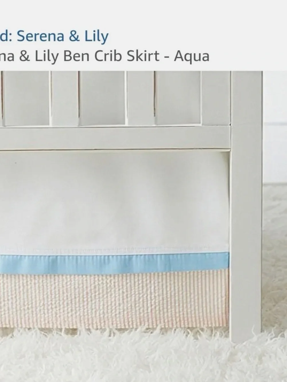 Serena and Lilly Ben Crib Skirt